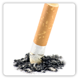 Imagen de una colilla de cigarrillo