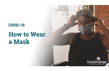 COVID-19: How to Wear a Mask