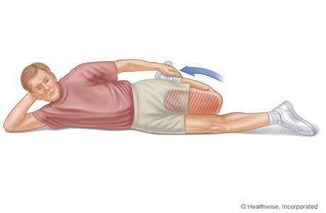 Quadriceps stretch