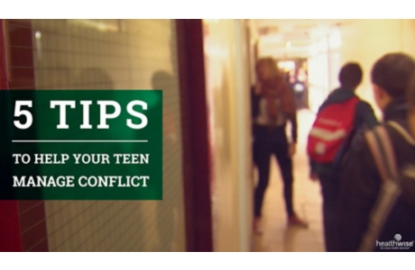 5 Tips to Help Your Teen Manage Conflict