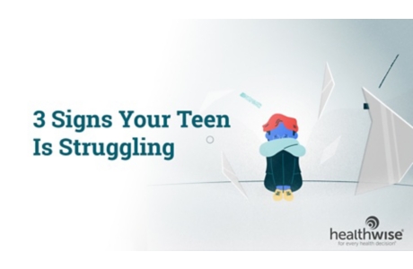 3 Signs Your Teen Is Struggling