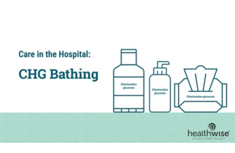 Care in the Hospital: CHG Bathing Video & Image