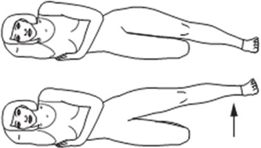 side-lying leg lift