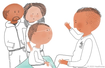 Jeff tells Eduardo about the heart test