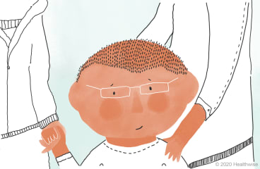 Eduardo with his parents