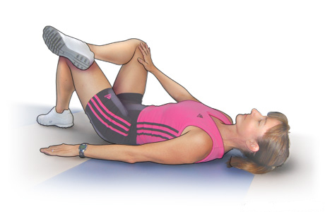 Estiramiento del rotador de la cadera