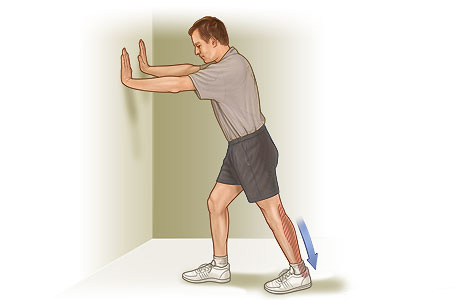 Estiramiento de pantorrilla